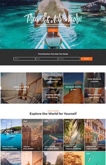 Thiết kế web Du lịch